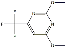 2,4-Dimethoxy-6-(trifluoromethyl)pyrimidine Structure