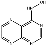 N-Pteridin-4-yl-hydroxylamine 구조식 이미지