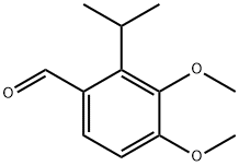 Benzaldehyde, 3,4-dimethoxy-2-(1-methylethyl)- Structure