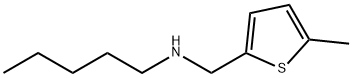 N-[(5-methylthiophen-2-yl)methyl]pentan-1-amine 구조식 이미지