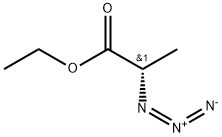 Propanoic acid, 2-azido-, ethyl ester, (S)- Structure