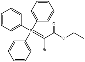 Acetic acid, bromo(triphenylphosphoranylidene)-, ethyl ester 구조식 이미지