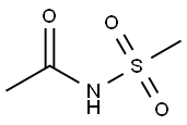 Acetamide, N-(methylsulfonyl)- Structure