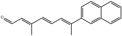 3-Methyl-7-naphthalen-2-yl-octa-2,4,6-trienal 구조식 이미지