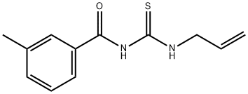 N-[(allylamino)carbonothioyl]-3-methylbenzamide Structure