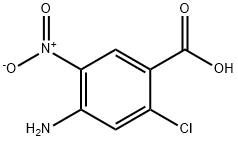 4-Amino-2-chloro-5-nitro-benzoic acid Structure