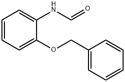 N-(2-phenylmethoxyphenyl)formamide 구조식 이미지