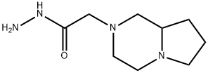 2-hexahydropyrrolo[1,2-a]pyrazin-2(1H)-ylacetohydrazide 구조식 이미지