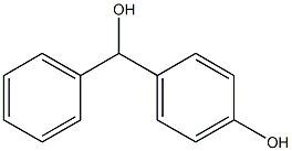 Benzenemethanol, 4-hydroxy-a-phenyl- Structure