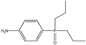 Benzenamine, 4-(dipropylphosphinyl)- Structure