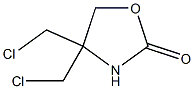 4,4-bis(chloromethyl)oxazolidin-2-one Structure