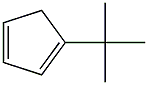 1-tert-butylcyclopenta-1,3-diene Structure