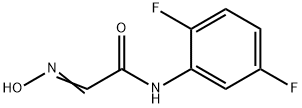 N-(2,5-difluorophenyl)-2-(hydroxyimino)acetamide 구조식 이미지