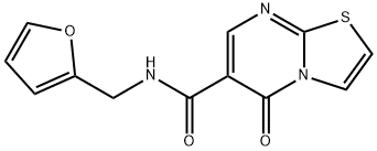 N-(furan-2-ylmethyl)-5-oxo-5H-thiazolo[3,2-a]pyrimidine-6-carboxamide Structure