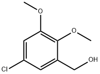 (5-Chloro-2,3-dimethoxyphenyl)methanol 구조식 이미지
