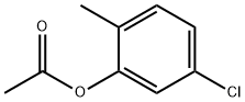 Phenol, 5-chloro-2-methyl-, acetate 구조식 이미지