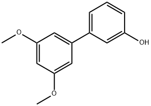 3',5'-Dimethoxybiphenyl-3-ol 구조식 이미지