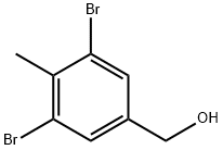 Benzenemethanol, 3,5-dibromo-4-methyl- 구조식 이미지