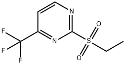 2-(ethylsulfonyl)-4-(trifluoromethyl)pyrimidine Structure