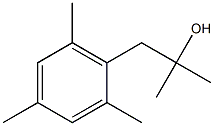 2-methyl-1-(2,4,6-trimethylphenyl)propan-2-ol Structure