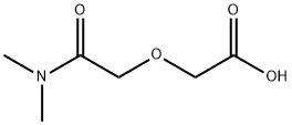 (2-(dimethylamino)-2-oxoethoxy)acetic acid 구조식 이미지