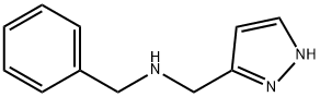 N-((1H-PYRAZOL-3-YL)METHYL)-1-PHENYLMETHANAMINE 구조식 이미지