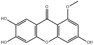 Montixanthone Structure