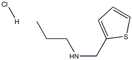 propyl[(thiophen-2-yl)methyl]amine hydrochloride 구조식 이미지