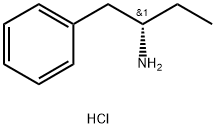 (S)-1-Benzylpropylaminehydrochloride 구조식 이미지