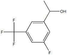 1-[3-fluoro-5-(trifluoromethyl)phenyl]ethanol Structure