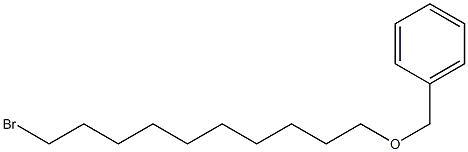 Benzene, [[(10-bromodecyl)oxy]methyl]- Structure