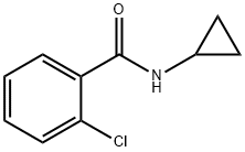 Benzamide, 2-chloro-N-cyclopropyl- Structure