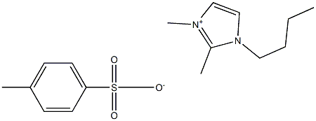 1-n-Butyl-2,3-dimethylimidazolium p-toluenesulfonate, 97% Structure