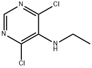 4,6-dichloro-N-ethylpyrimidin-5-amine Structure