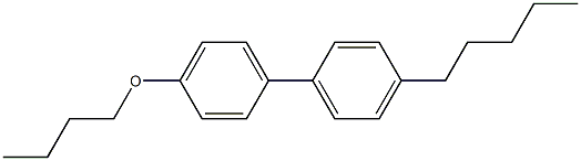 1,1'-Biphenyl, 4-butoxy-4'-pentyl- 구조식 이미지