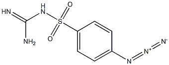 Benzenesulfonamide, N-(aminoiminomethyl)-4-azido- Structure