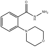 2-morpholin-4-ylbenzohydrazide Structure