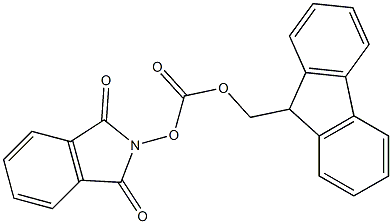 1H-Isoindole-1,3(2H)-dione, 2-[[(9H-fluoren-9-ylmethoxy)carbonyl]oxy]- Structure