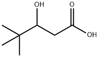 Pentanoic acid, 3-hydroxy-4,4-dimethyl- Structure