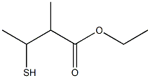 (+/-)-ETHYL 3-MERCAPTO-2-METHYLBUTANOATE Structure