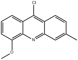 Acridine, 9-chloro-5-methoxy-3-methyl- 구조식 이미지