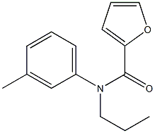 N-(3-methylphenyl)-N-propylfuran-2-carboxamide Structure