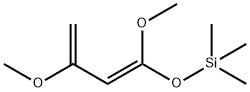 (E)-((1,3-dimethoxybuta-1,3-dien-1-yl)oxy)trimethylsilane Structure