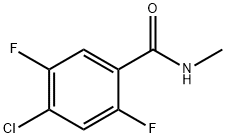 Benzamide, 4-chloro-2,5-difluoro-N-methyl- Structure