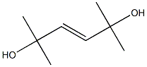 (E)-2,5-dimethylhex-3-ene-2,5-diol 구조식 이미지