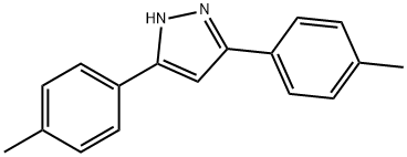 3,5-bis(4-methylphenyl)-1H-pyrazole Structure