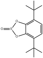 4,7-di-tert-butyl-1,3,2-benzodioxathiole 2-oxide Structure