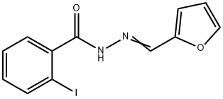 N'-(2-furylmethylene)-2-iodobenzohydrazide 구조식 이미지