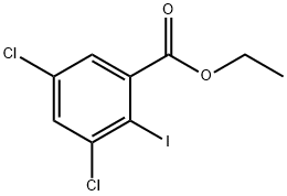 Ethyl 3,5-dichloro-2-iodobenzoate Structure