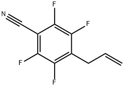 4-Allyl-2,3,5,6-tetrafluorobenzonitrile Structure